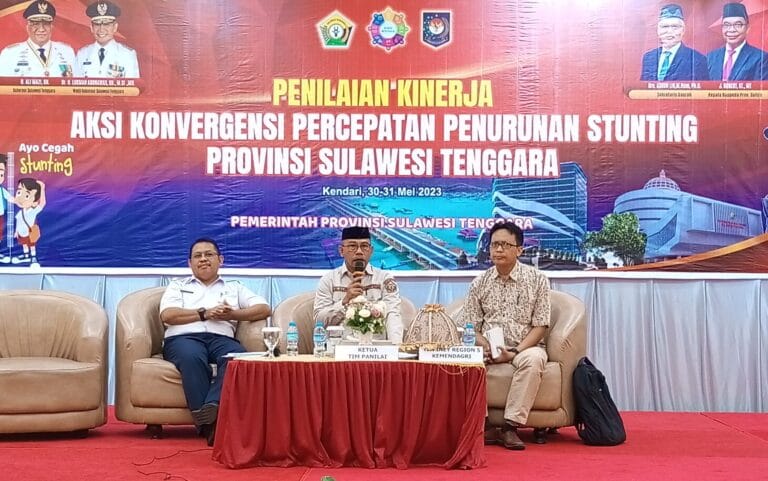 Aksi Konvergensi Percepatan Penurunan Angka Stunting Prov, Sultra Tahun 2023