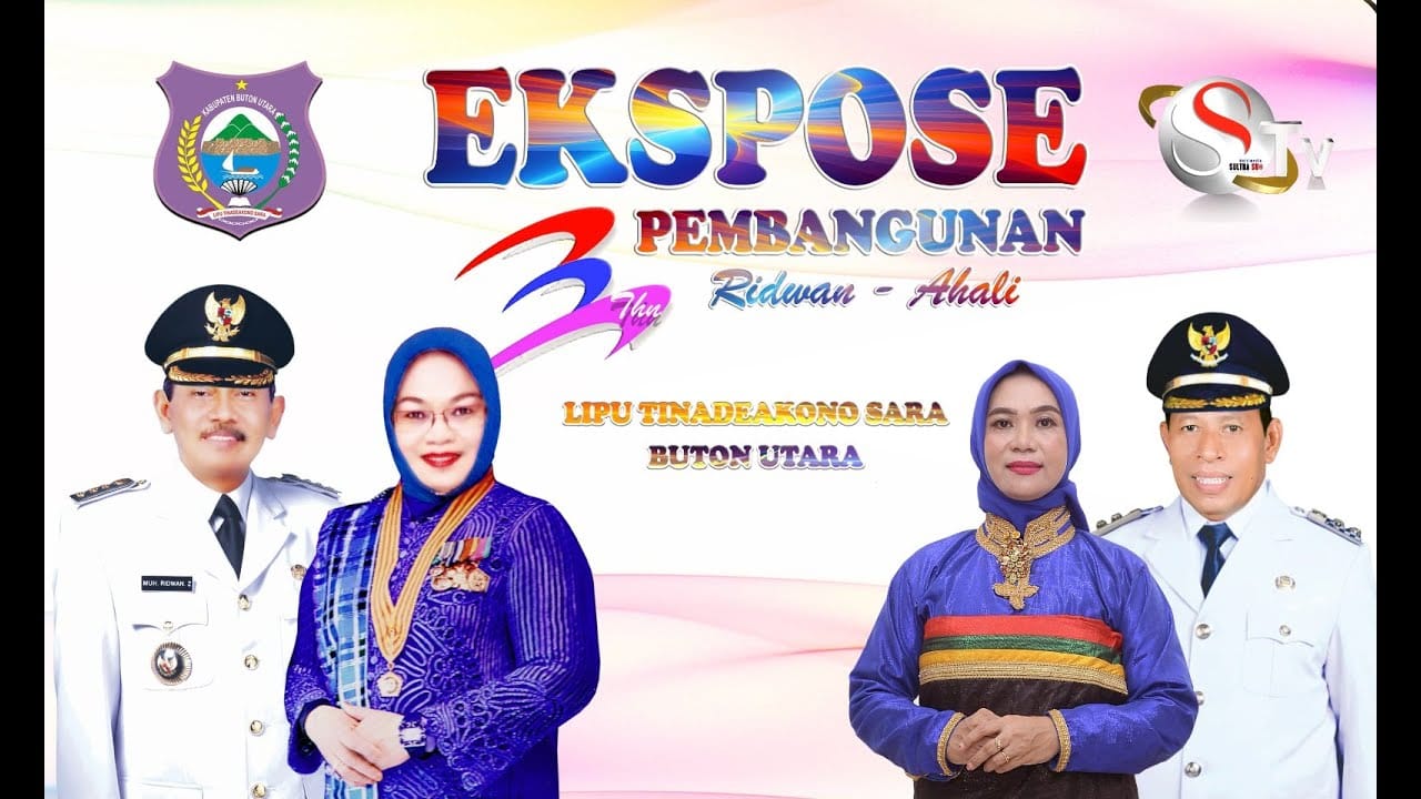 3 TAHUN EXPOSE KEPEMIMPINAN TAHUN 2021-2024 DAN MUSRENBANG PENYUSUNAN RKPD TAHUN 2025 BUTON UTARA