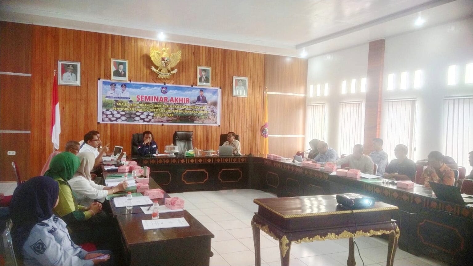 Pemda Butur Gelar Seminar Akhir Analisis Investasi PERUMDA Saluwu Kita