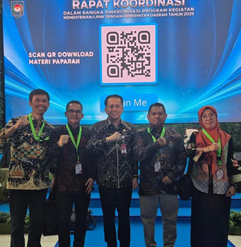 Sekda dan Kepala Bappeda Buton Utara Hadiri Rakor Nasional Sinkronisasi Program dan Kegiatan Kementerian/LPNK dengan Pemerintah Daerah Tahun 2025